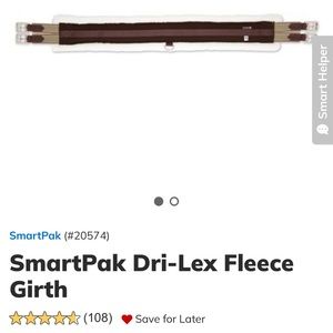 SmartPak girth 56”